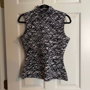 Calvin Klein size XS mock turtleneck top.
